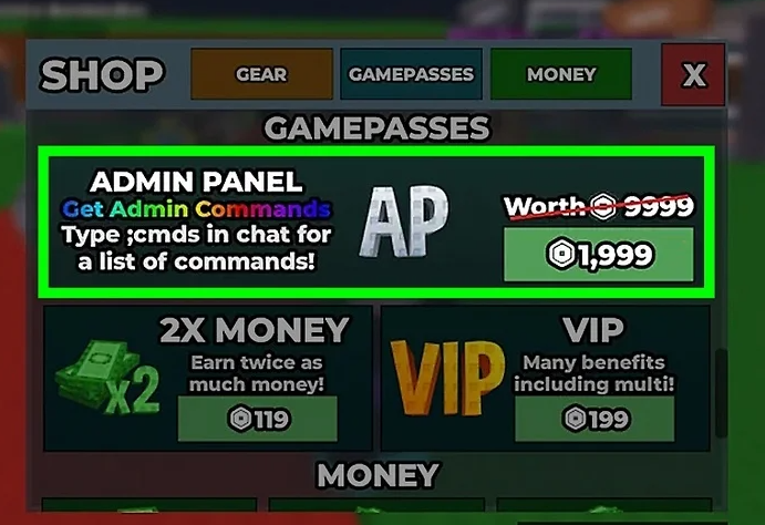 admin commands gamepass steal a brainrot